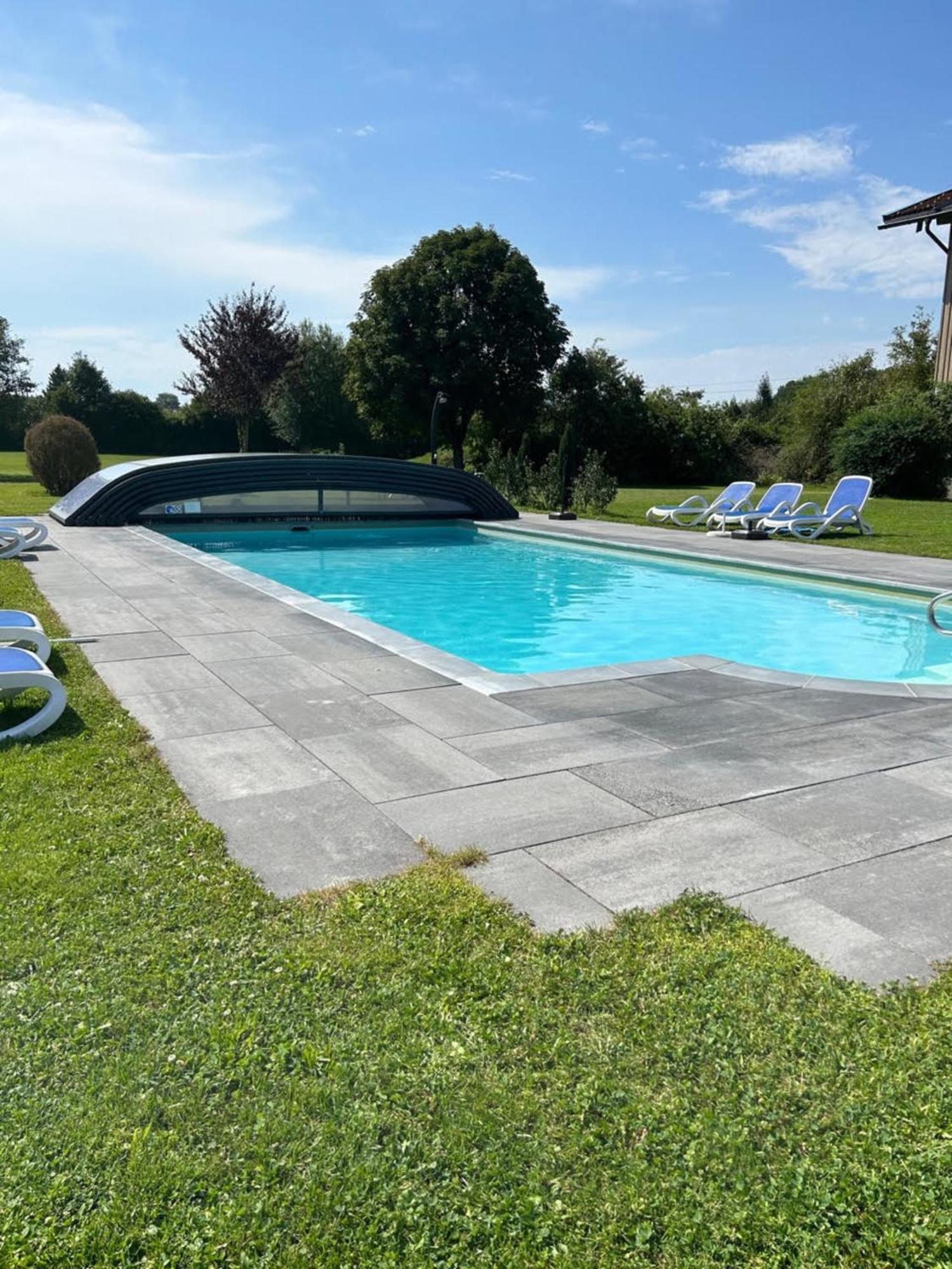 Gabi Mit Pool Und Sauna Юберзе Екстер'єр фото
